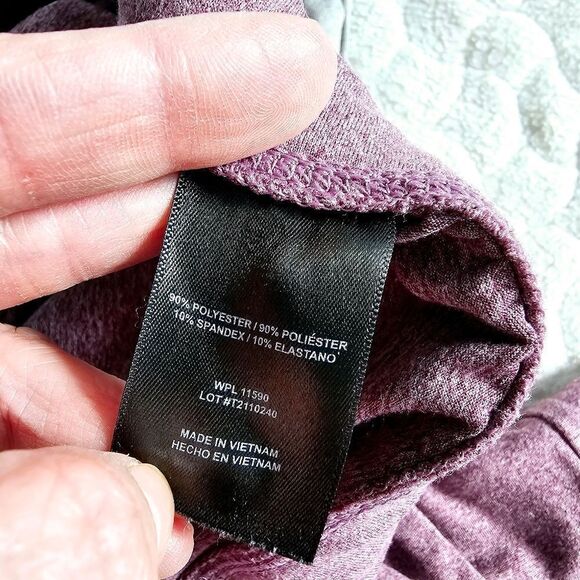 32 Degrees lounge pants lightweight sleepwear medium M purple grey - Picture 6 of 8